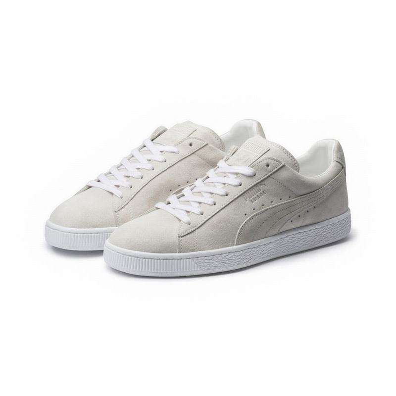 Basket Puma Suede Classic Made In Italy Femme Blanche/Blanche Soldes 632ZLVMN